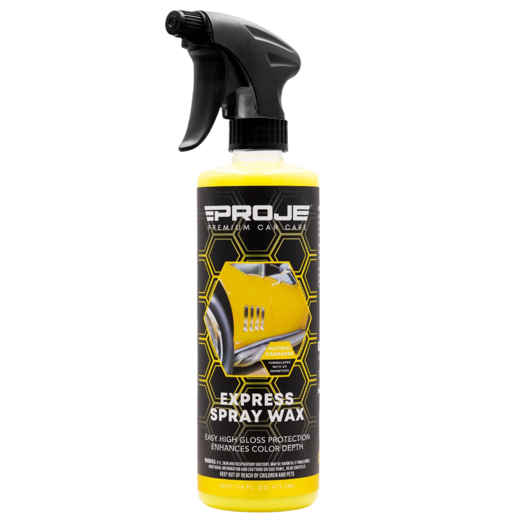Proje Express Spray Wax – Carnauba Showroom Shine, 16oz