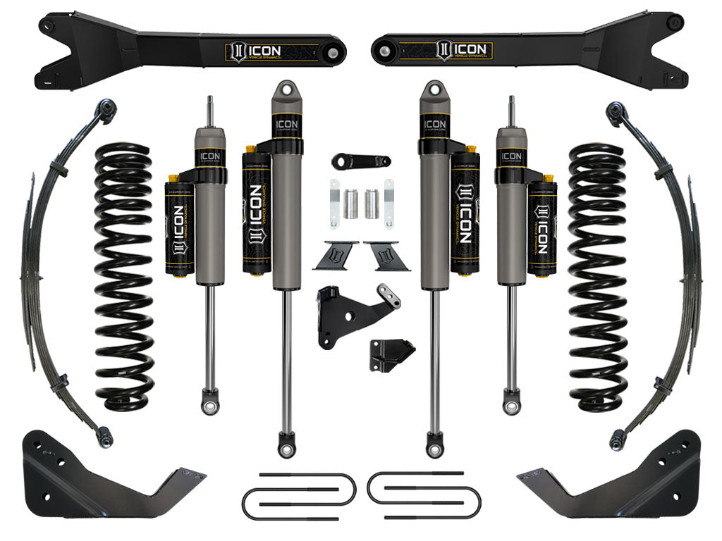 ICON Vehicle Dynamics 2008-2010 Ford F250/F350, 7" Lift, Stage 5 Suspension System, w/Radius Arm
