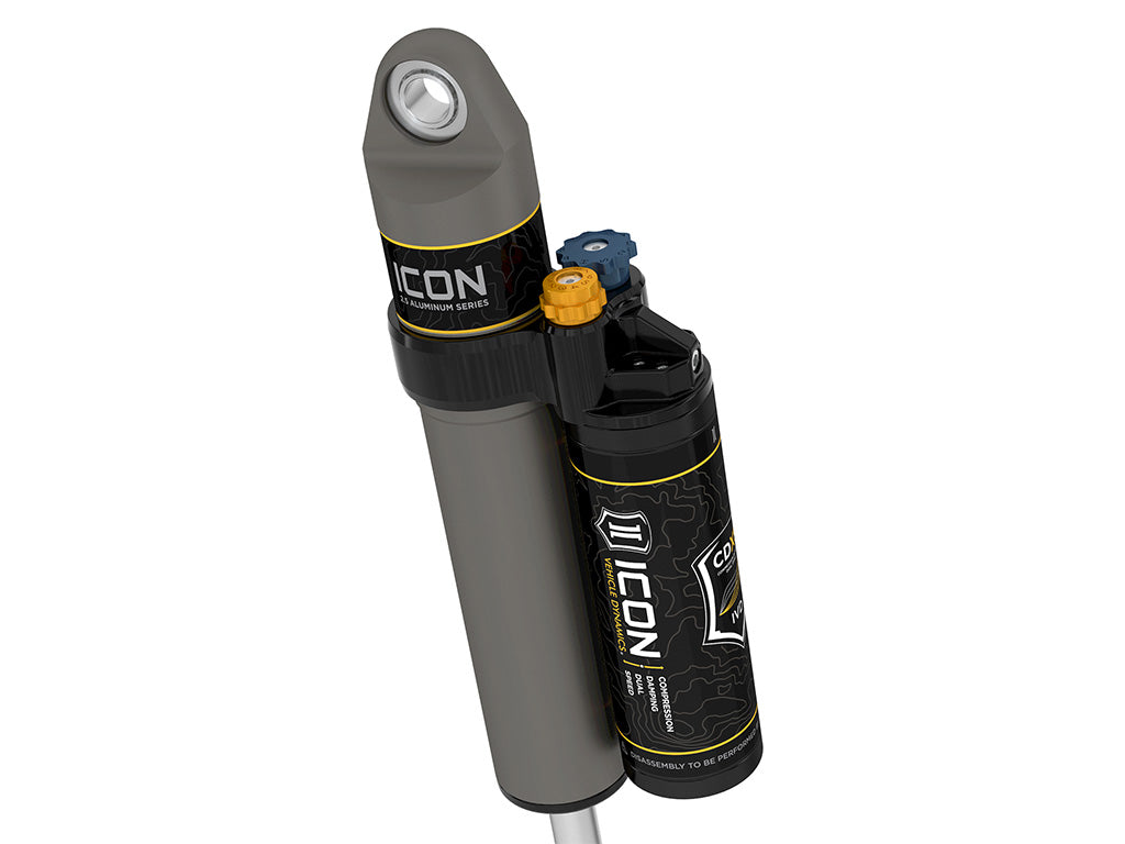 ICON Vehicle Dynamics 2009-2026 Ford F-150, 0-1" Lift, Rear, V.S. 2.5 Aluminum Series Shock Absorbers, Piggyback Reservoir w/ CDXS, Pair