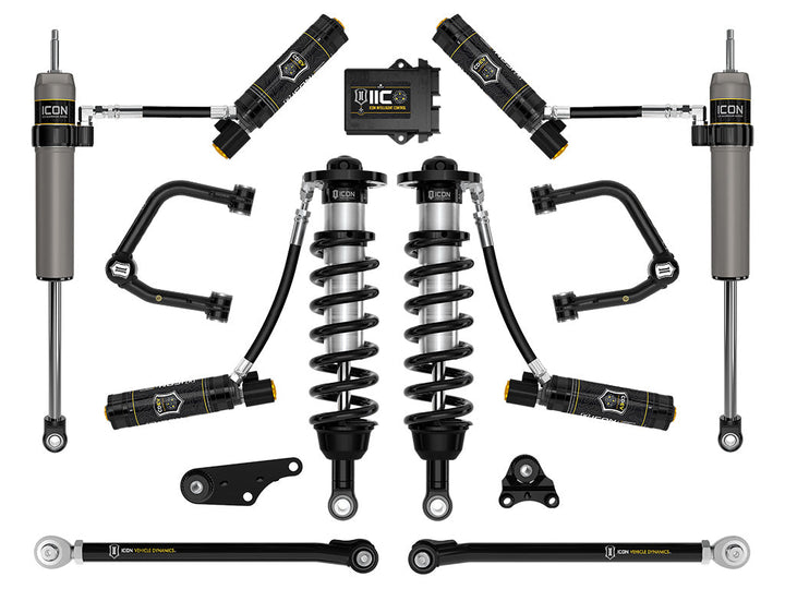 ICON Vehicle Dynamics 2024-2026 Toyota Tacoma 1.25-3" Lift, Stage 10 Suspension System, Tubular