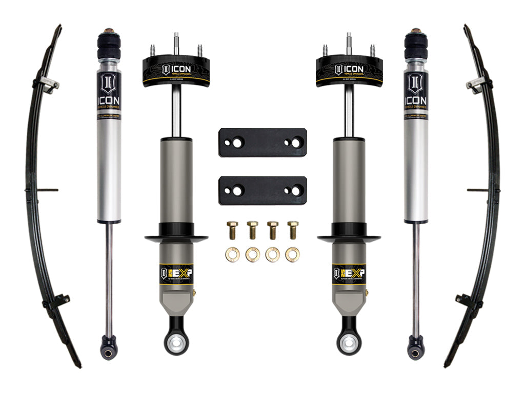 ICON Vehicle Dynamics 2005-2023 Toyota Tacoma, 0-2" Lift, Stage 2 EXP Suspension System