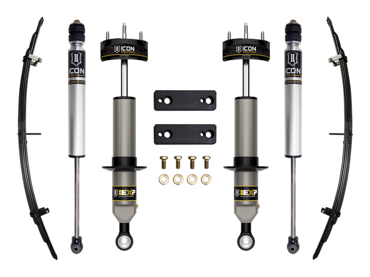 ICON Vehicle Dynamics 2005-2023 Toyota Tacoma, 0-2" Lift, Stage 2 EXP Suspension System