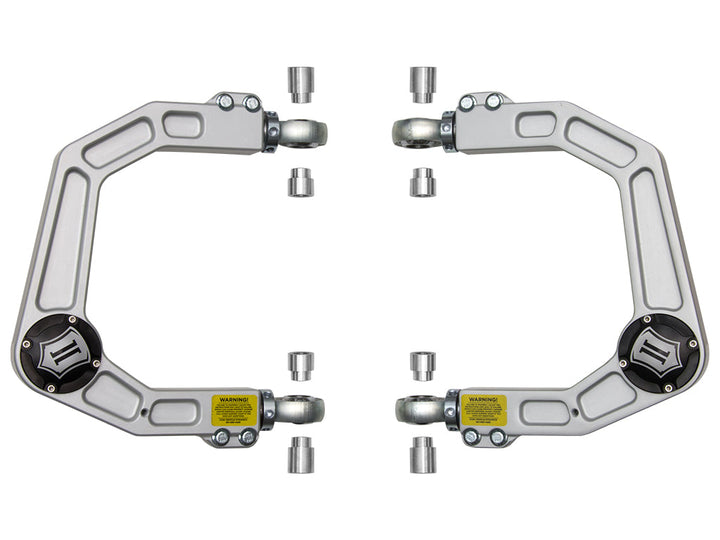 ICON Vehicle Dynamics 2005-2023 Toyota Tacoma, Billet Front Upper Control Arm w/ Delta Joint Kit