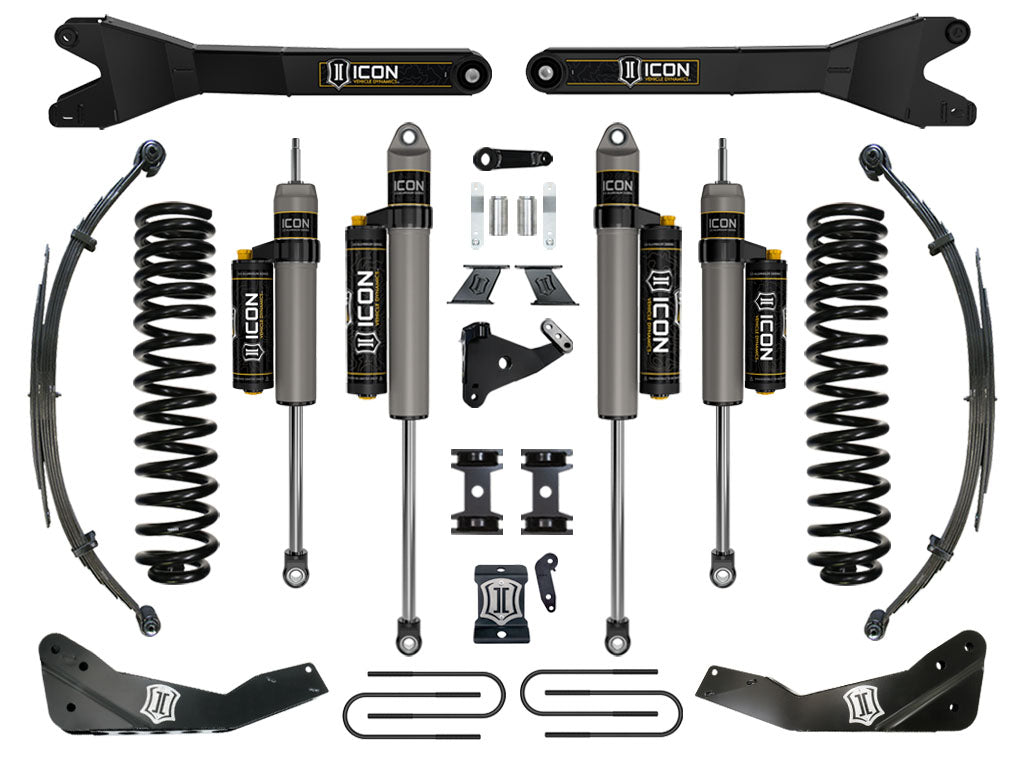 ICON Vehicle Dynamics 2011-2016 Ford F250/F350, 7" Lift, Stage 5 Suspension System, w/Radius Arm