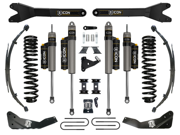 ICON Vehicle Dynamics 2011-2016 Ford F250/F350, 7" Lift, Stage 5 Suspension System, w/Radius Arm