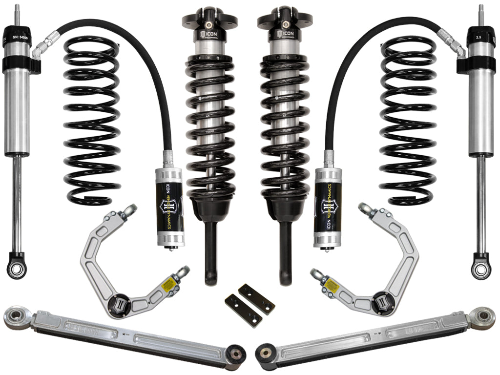 ICON Vehicle Dynamics 03-09 4Runner/FJ Cruiser 0-3.5" Lift, Stage 4 Suspension System, Billet UCA