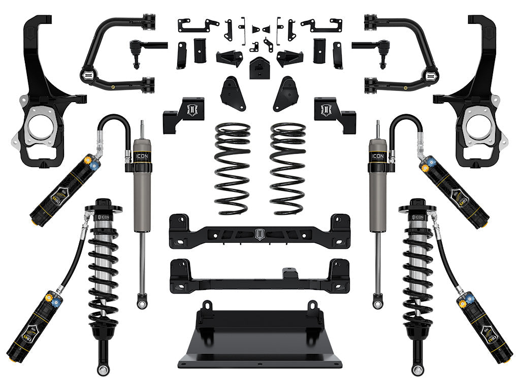 ICON Vehicle Dynamics 2022-2026 Toyota Tundra, 6" Lift, Stage 6 Suspension System, Tubular, CDXS