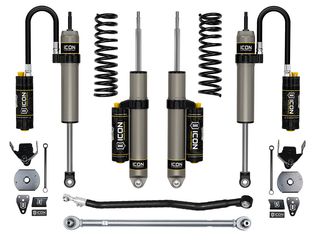 ICON Vehicle Dynamics 2014-2026 Ram 2500 4WD, Diesel, Coil Spring Rear, 4.5" Lift, Stage 3 Suspension System