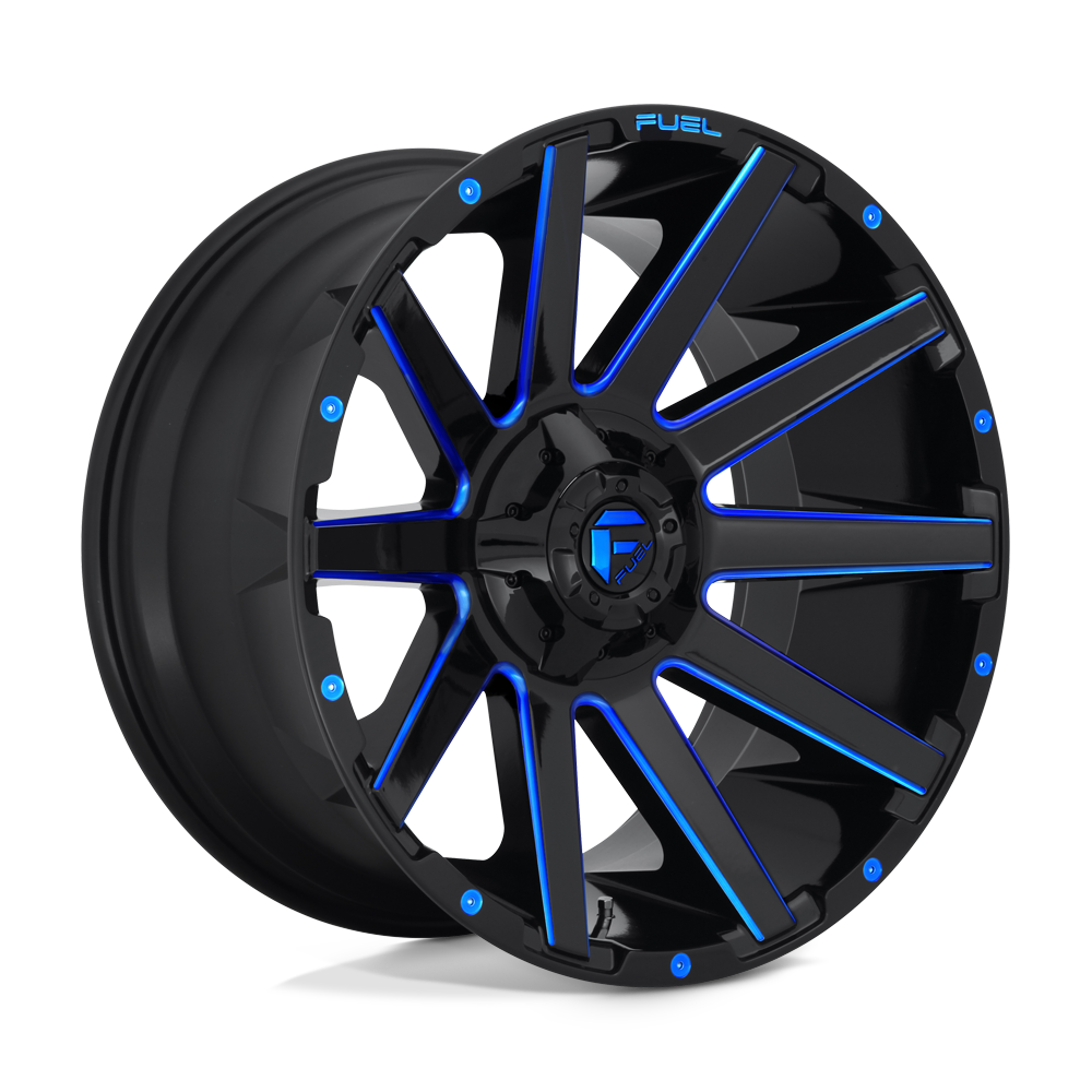 Fuel CONTRA GLOSS BLACK BLUE TINTED CLEAR