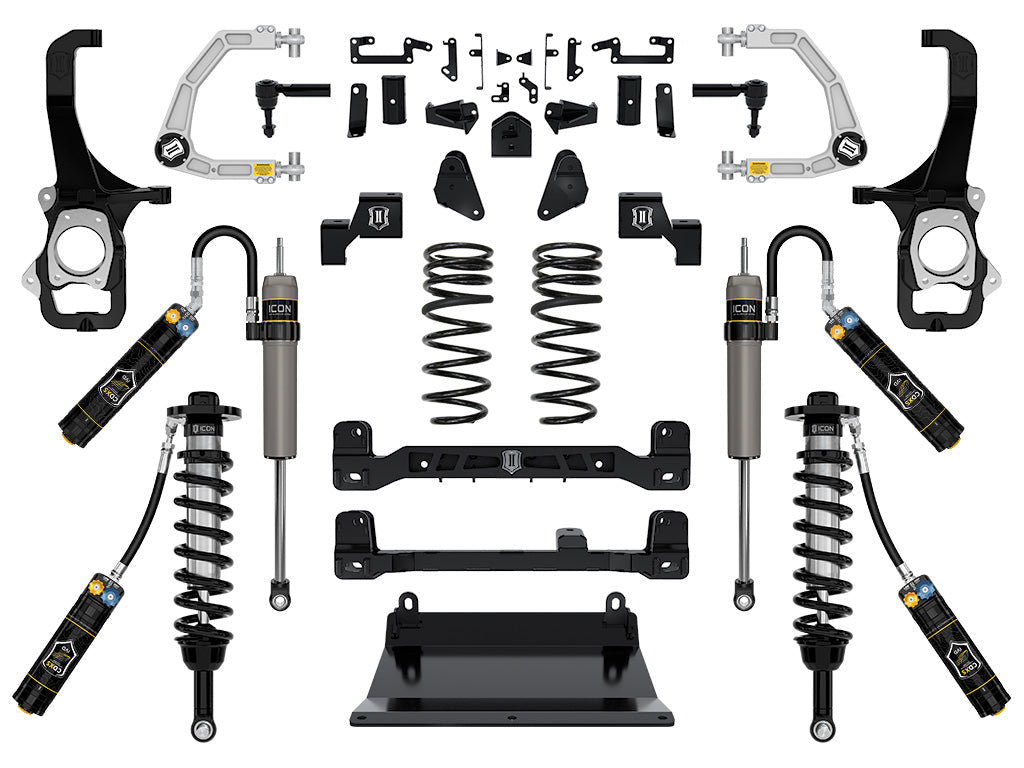 ICON Vehicle Dynamics 2022-2026 Toyota Tundra, 6" Lift, Stage 6 Suspension System, Billet, CDXS