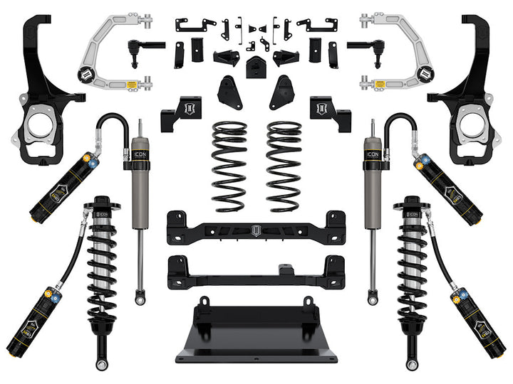 ICON Vehicle Dynamics 2022-2026 Toyota Tundra, 6" Lift, Stage 6 Suspension System, Billet, CDXS