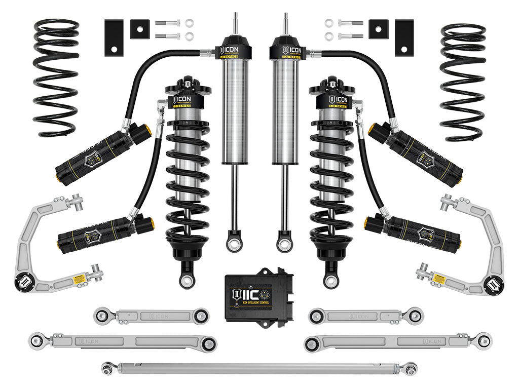 ICON Vehicle Dynamics 2023-2026 Toyota Sequoia, 3-4.25" Lift, Stage 4 3.0 Suspension System, Billet