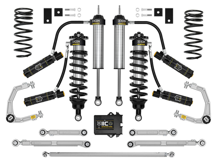 ICON Vehicle Dynamics 2023-2026 Toyota Sequoia, 3-4.25" Lift, Stage 4 3.0 Suspension System, Billet