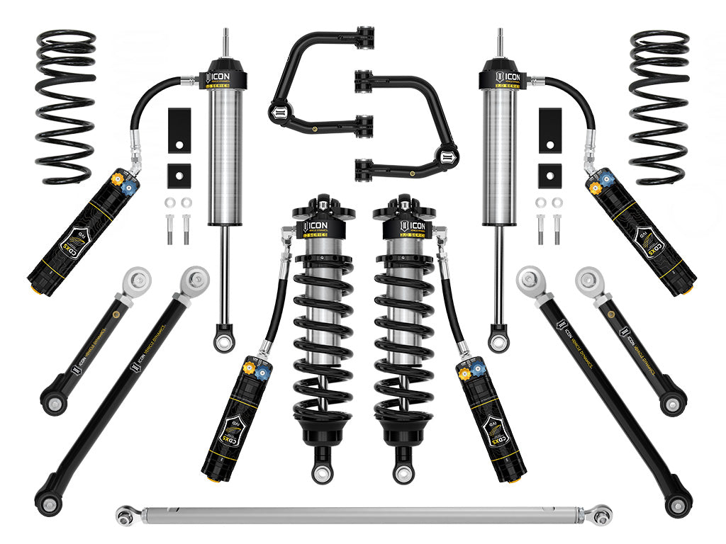 ICON Vehicle Dynamics 2022-2026 Toyota Tundra, 2-3.25" Lift, Stage 3, 3.0 Suspension System, Tubular, CDXS