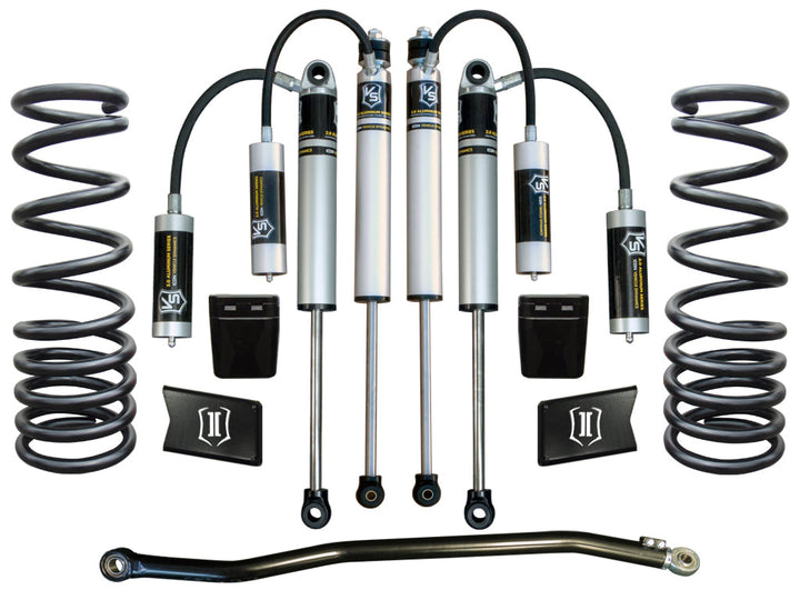 ICON Vehicle Dynamics 2003-12 Ram 2500/3500 4WD, 2.5" Lift, Stage 2 Suspension System