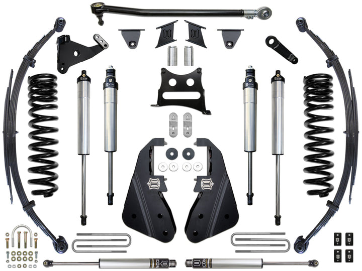 ICON Vehicle Dynamics 2017-2022 Ford F250/F350, 7" Lift, Stage 2 Suspension System