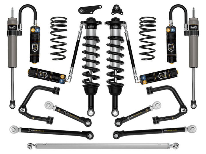ICON Vehicle Dynamics 2024-2026 Toyota Tacoma 1.25-3" Lift, Stage 12 Suspension System, Tubular
