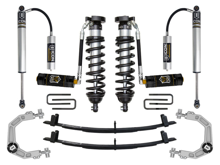 ICON Vehicle Dynamics 1995.5-04 Toyota Tacoma, 0-3" Lift, Stage 5 Suspension System, Billet UCA
