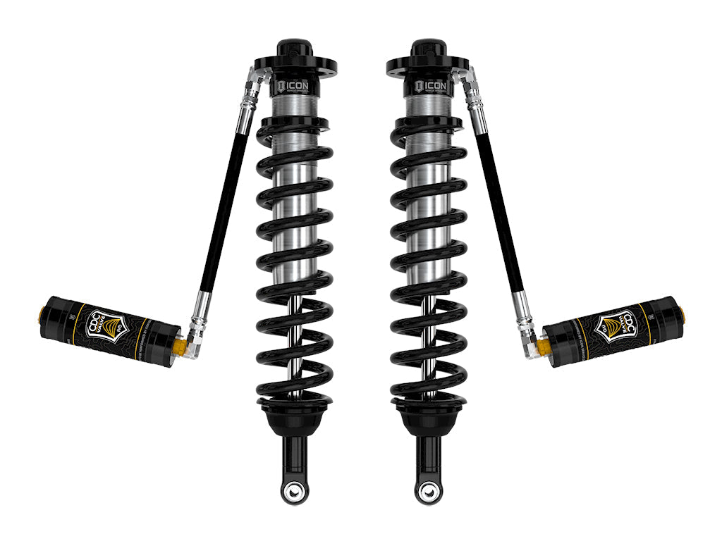 ICON Vehicle Dynamics 2005-2023 Toyota Tacoma, Front, V.S. 2.5 Series Coilover Kit, Long Travel, Remote Reservoir w/ CDCV, Pair