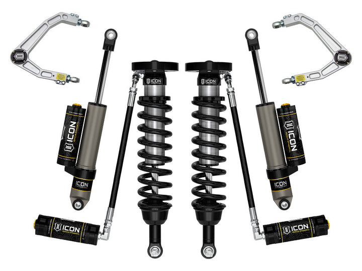 ICON Vehicle Dynamics 2019-2026 Chevrolet Silverado 1500/GMC Sierra 1500, 1.5-3.5" Lift, Stage 3 Suspension System, Billet