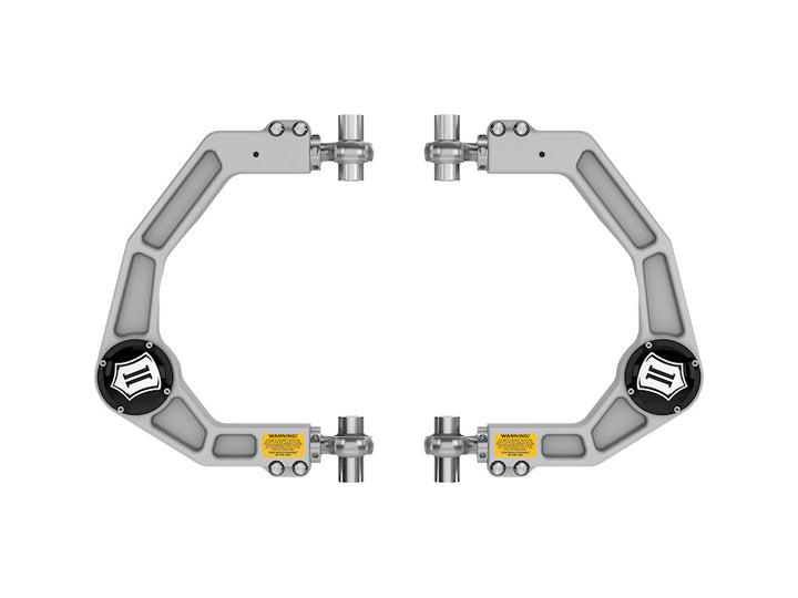 ICON Vehicle Dynamics 2021-2026 Ford F-150, Front, Billet Upper Control Arms w/ Delta Joint Pro
