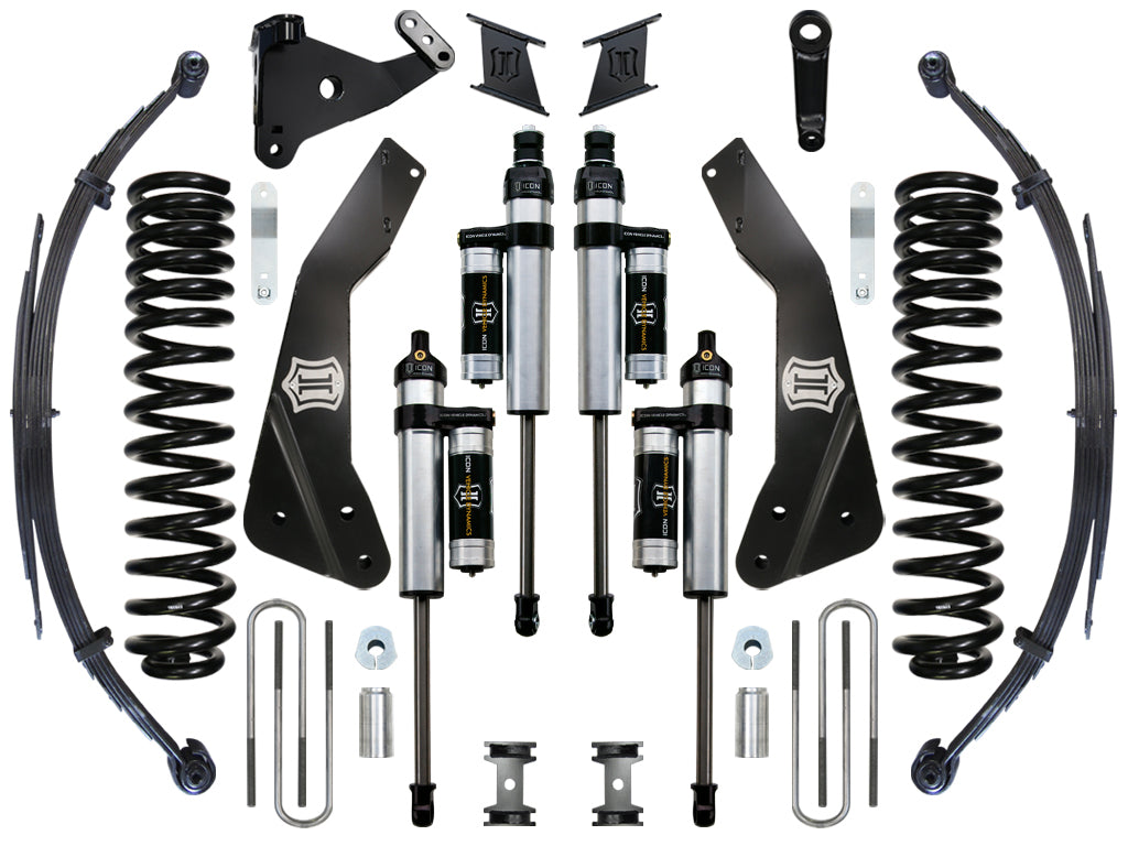 ICON Vehicle Dynamics 2011-2016 Ford F250/F350, 7" Lift, Stage 4 Suspension System