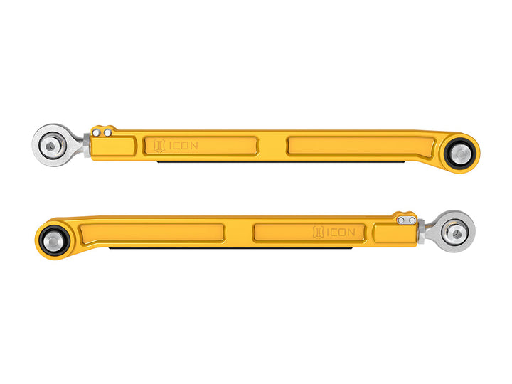 ICON Vehicle Dynamics 2022-2026 Toyota Tundra, Rear, Billet Lower Link Kit, Gold Anodizing