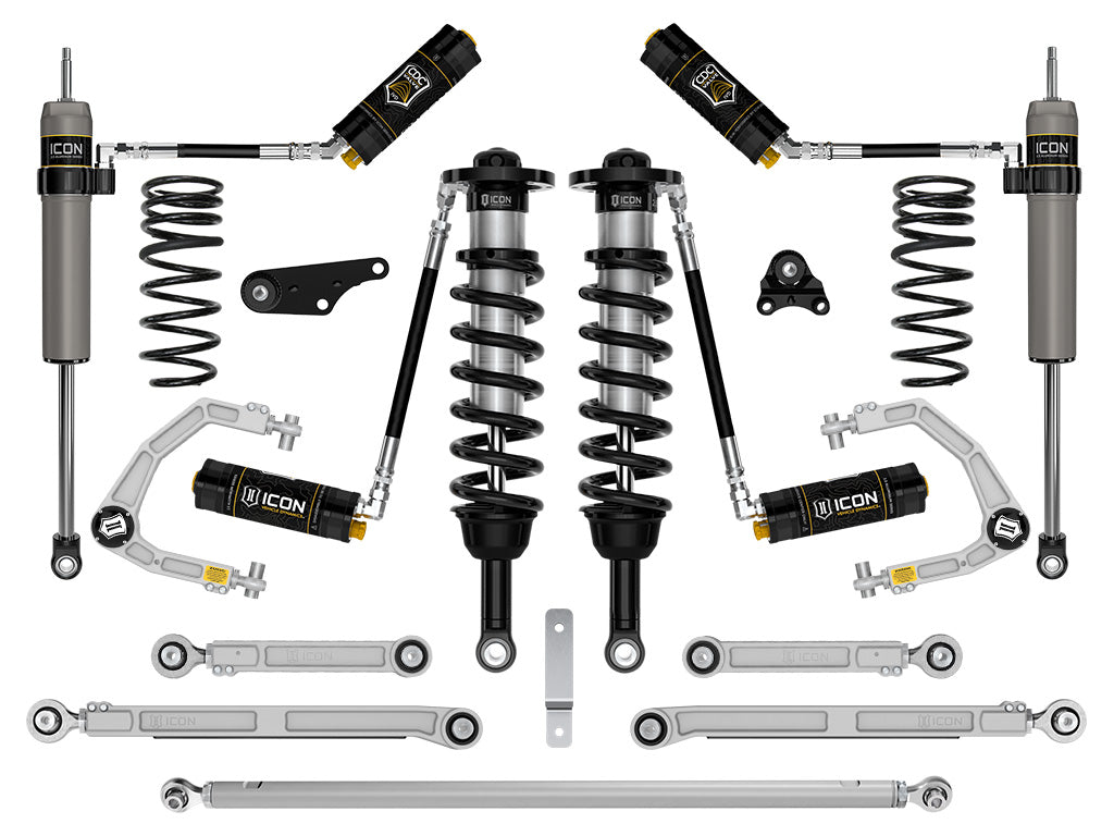 ICON Vehicle Dynamics 2024-2026 Toyota Land Cruiser 250 Series, 1.25-3" Lift, Stage 9 Suspension System, CDCV, Billet