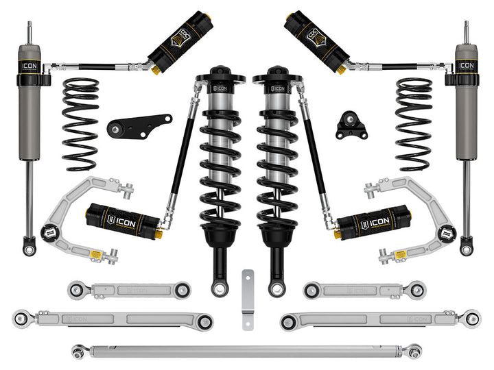 ICON Vehicle Dynamics 2024-2026 Toyota Land Cruiser 250 Series, 1.25-3" Lift, Stage 9 Suspension System, CDCV, Billet