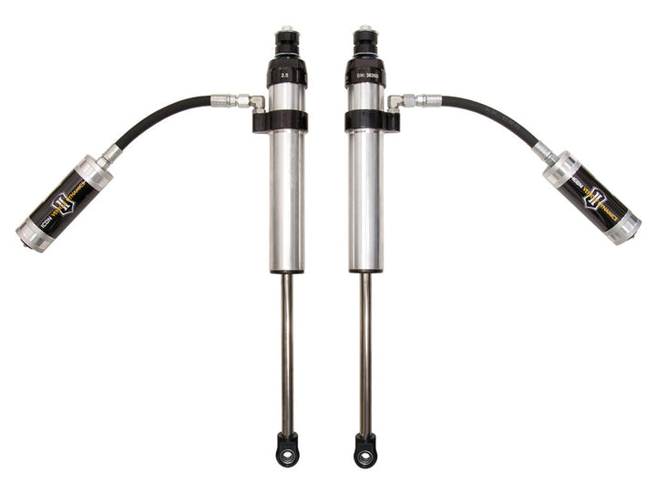 ICON Vehicle Dynamics 2007-18 Jeep JK Wrangler, 4.5" Lift, Front, 2.5 VS Remote Res Shocks, Pair