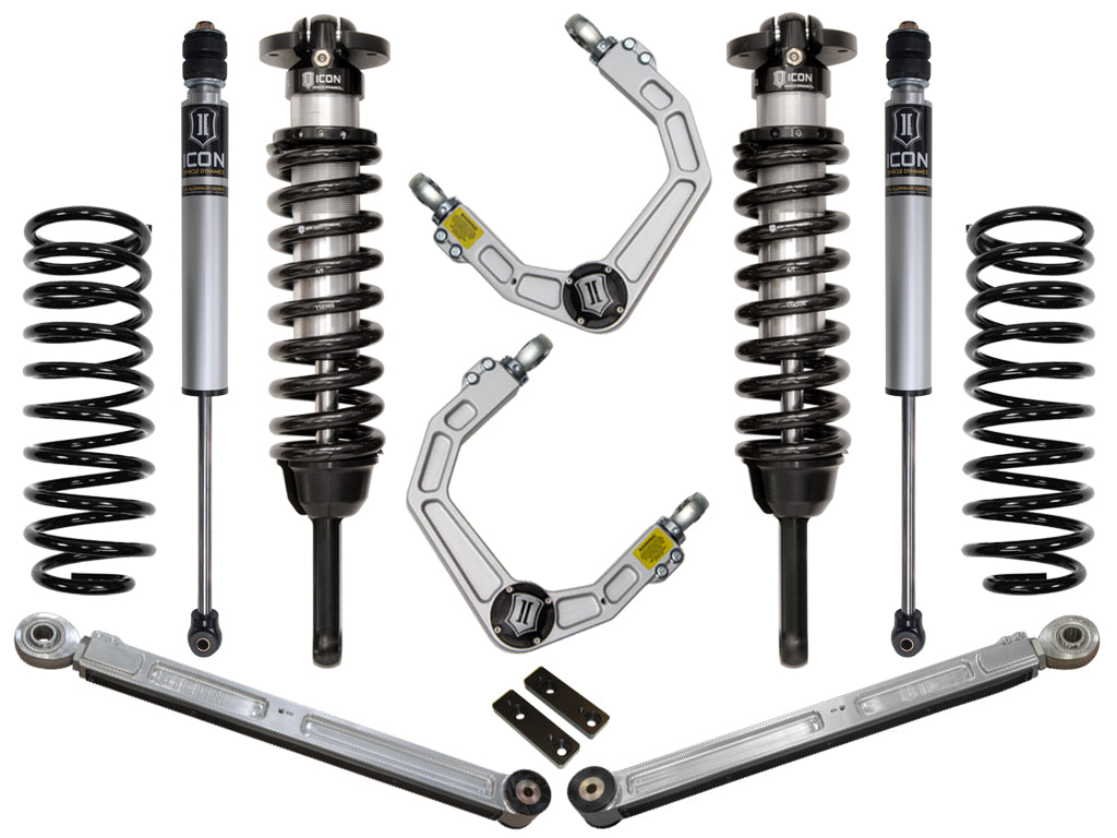 ICON Vehicle Dynamics 03-09 4Runner/FJ Cruiser 0-3.5" Lift, Stage 3 Suspension System, Billet UCA