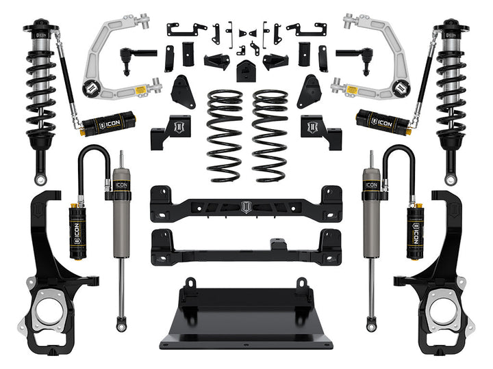 ICON Vehicle Dynamics 2022-2026 Toyota Tundra, 6" Lift, Stage 6 Suspension System, Billet, CDCV