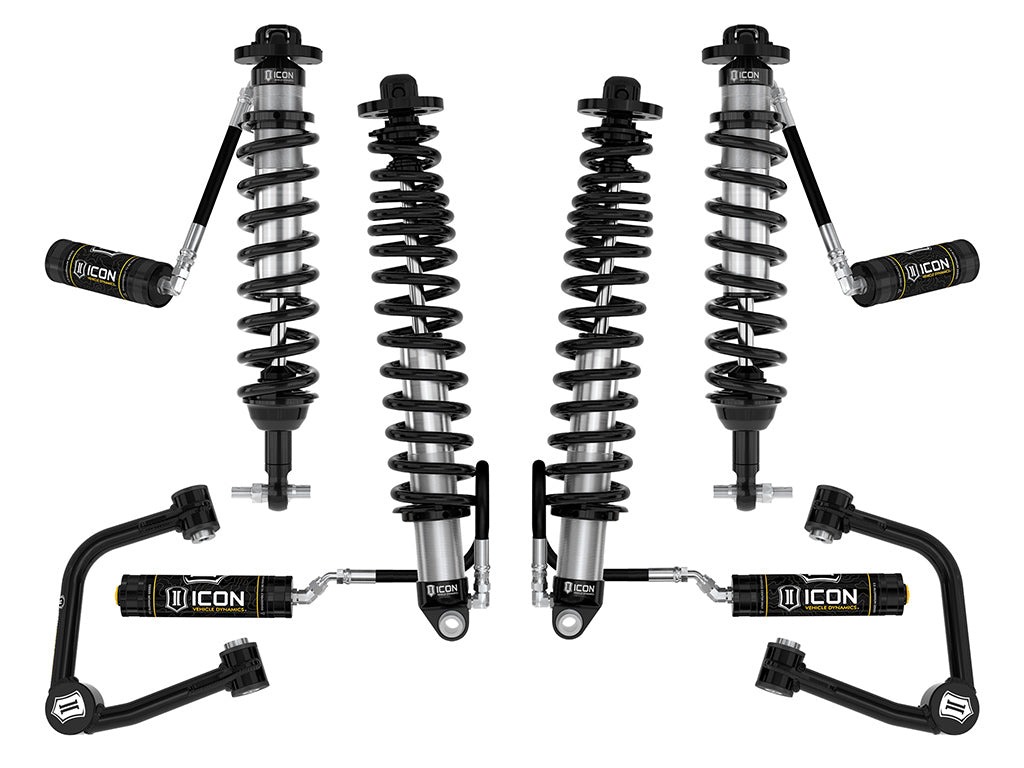 ICON Vehicle Dynamics 2021-2026 Ford Bronco, Sasquatch, 2-3" Lift, Stage 4 Suspension System, Tubular