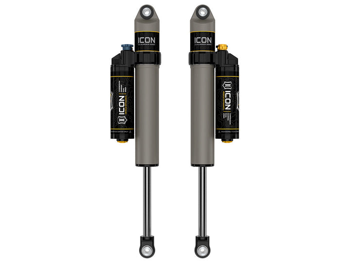 ICON 2021-2026 Ford F-150 4WD/F-150 Tremor, 0-2" Lift, Rear, V.S. 2.5 Aluminum Series Shock Absorbers, Piggyback Reservoir w/ CDXS, Pair