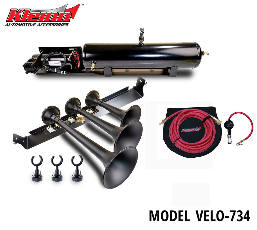 Kleinn Beast 230 Train Horn &amp; Onboard Air System - 2009-2014 Ford F-150 - image 4