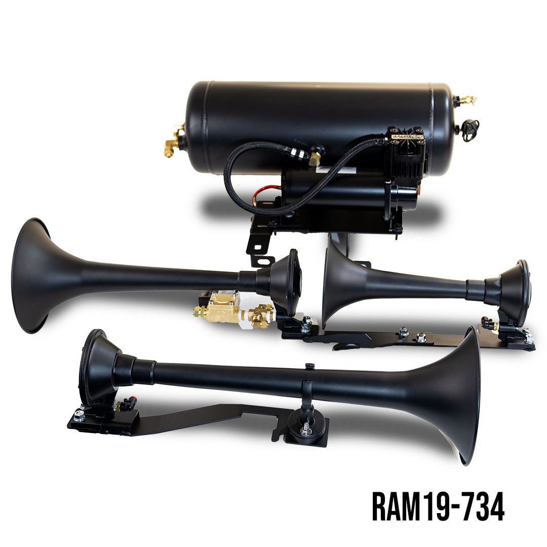 Kleinn Demon 730 Train Horn &amp; Onboard Air System - 2019-2024 RAM 1500 - image 1