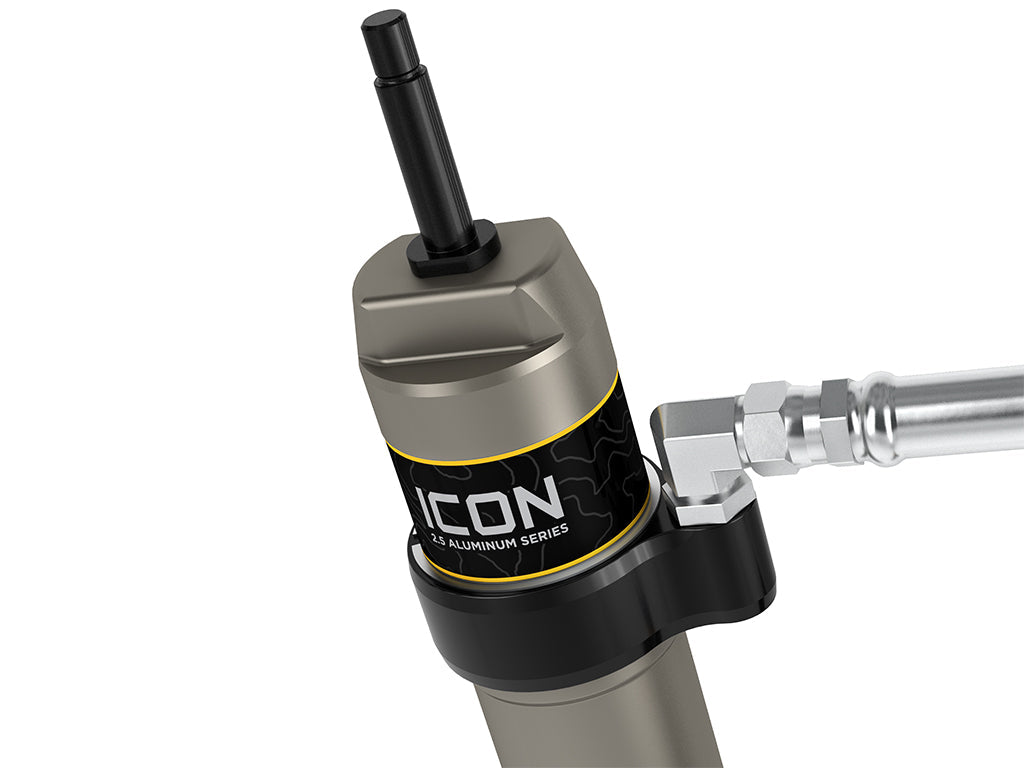 ICON Vehicle Dynamics 2005-2023 Toyota Tacoma, Rear, V.S. 2.5 Aluminum Series RXT Shock Absorbers, Remote Reservoir, Pair