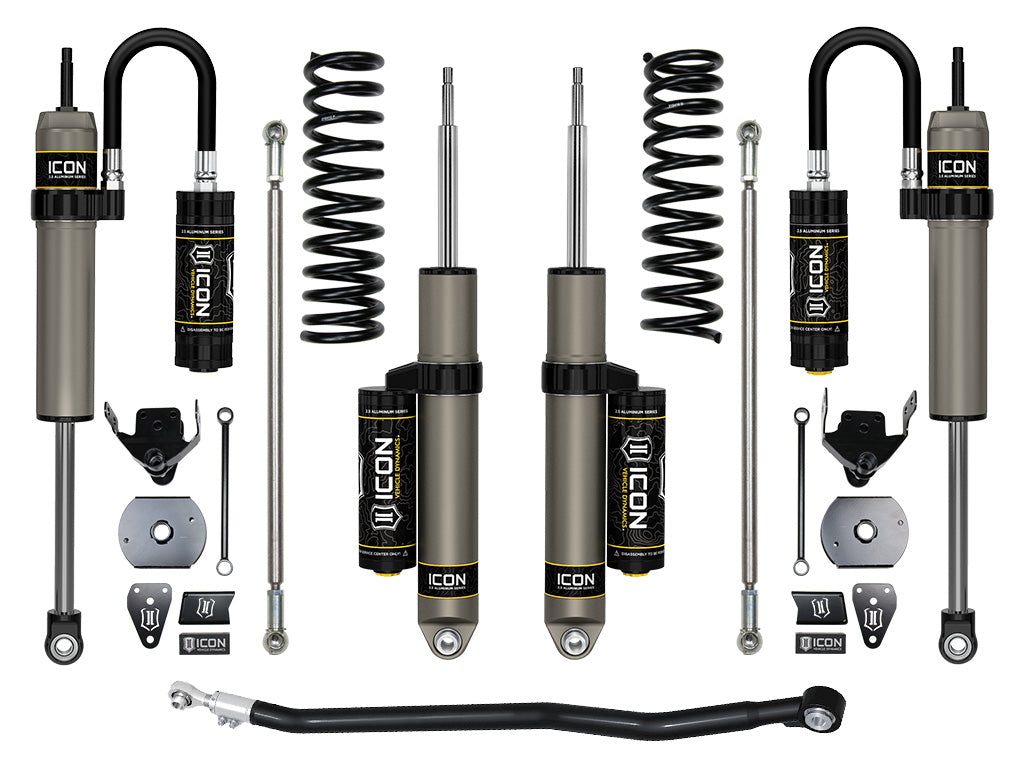 ICON Vehicle Dynamics 2014-2026 Ram 2500 4WD, Diesel, OEM Air Spring Rear, 4.5" Lift, Stage 2 Suspension System