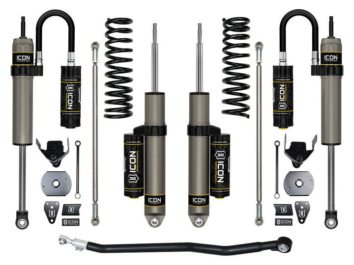 ICON Vehicle Dynamics 2014-2026 Ram 2500 4WD, Diesel, OEM Air Spring Rear, 4.5" Lift, Stage 2 Suspension System
