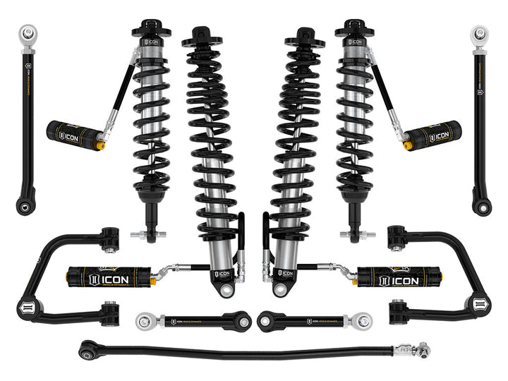 ICON Vehicle Dynamics 2021-2026 Ford Bronco, Non-Sasquatch, 3-4" Lift, Stage 7 Suspension System, CDCV, Tubular, Heavy Rate Rear Springs