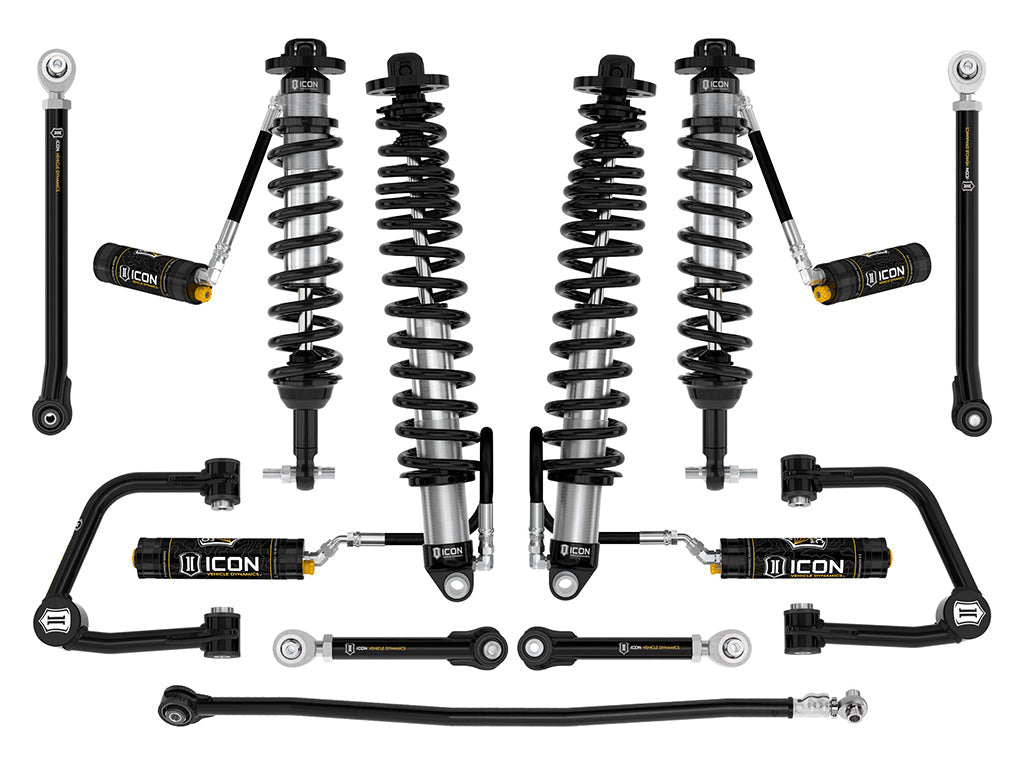 ICON Vehicle Dynamics 2021-2026 Ford Bronco, Sasquatch, 2-3" Lift, Stage 7 Suspension System, CDCV, Tubular, Heavy Rate Rear Springs