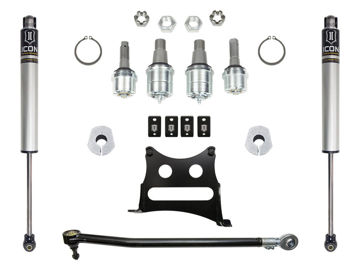 ICON Vehicle Dynamics 2017-2022 Ford F-250/F-350 Super Duty 4WD, Ultimate Front End Kit, Stage 4