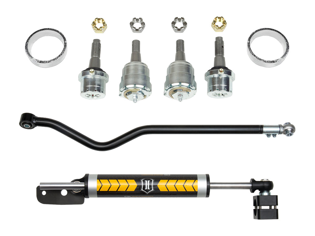 ICON Vehicle Dynamics 2018-2023 Jeep Wrangler JL, Ultimate Front End Kit, Stage 3