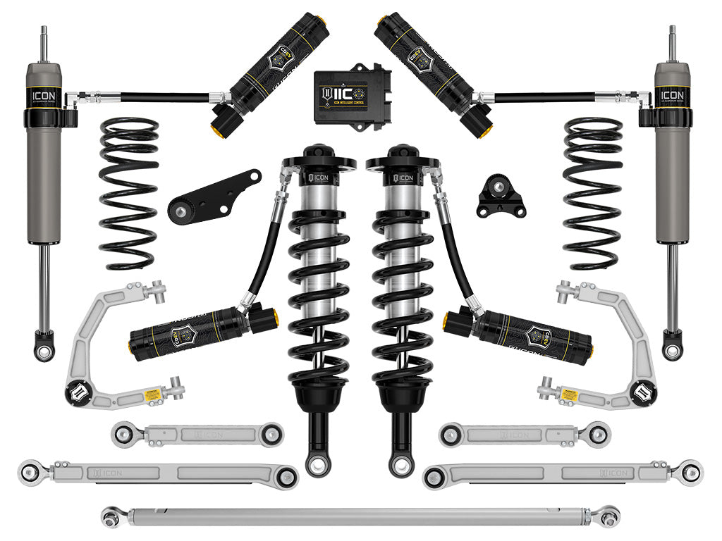 ICON Vehicle Dynamics 2024-2026 Toyota Tacoma 1.25-3" Lift, Stage 13 Suspension System, Billet