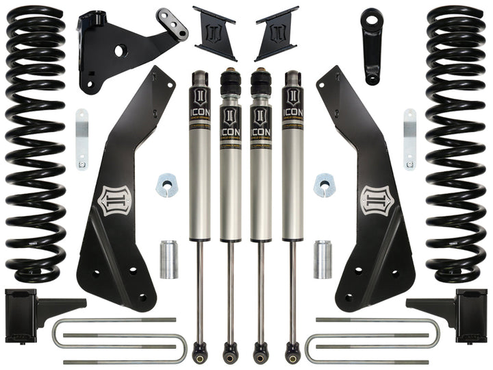 ICON Vehicle Dynamics 2011-2016 Ford F250/F350, 7" Lift, Stage 1 Suspension System