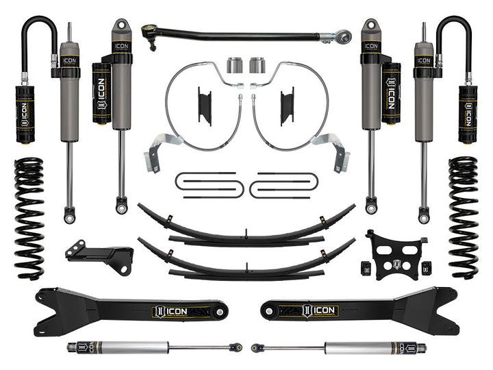 ICON Vehicle Dynamics 2023-2026 Ford F-250/F-350 Super Duty 4WD, Diesel, 4.5" Lift, Stage 4 Suspension System w/ Radius Arms &amp; Expansion Packs