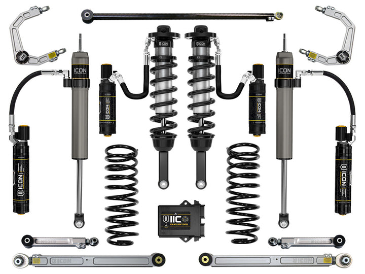 ICON Vehicle Dynamics 2010-2024 Toyota 4Runner, 0-3.5" Lift Stage 9 Suspension System, Billet UCA