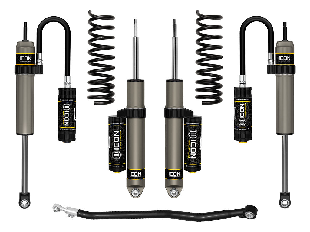 ICON Vehicle Dynamics 2014-2026 Ram 2500 4WD, Diesel, Coil Spring Rear, 2.5" Lift, Stage 3 Suspension System