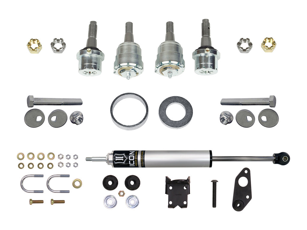ICON Vehicle Dynamics 2007-2018 Jeep Wrangler JK, Ultimate Front End Kit, Stage 2