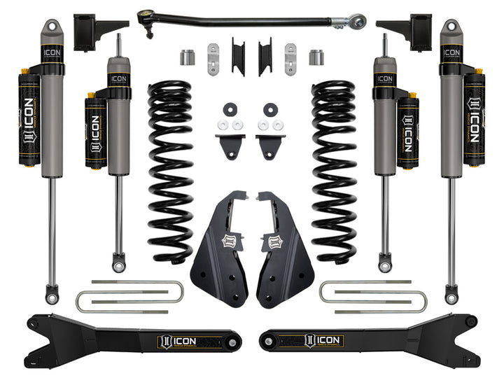 ICON Vehicle Dynamics 20-22 Ford F250/F350, 4.5" Lift, Stage 4 Suspension System, w/Radius Arm